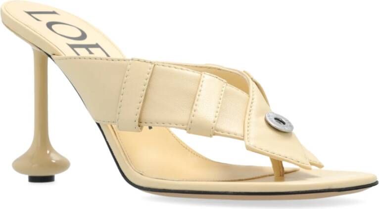 Loewe Sandalettes met hak Beige Dames