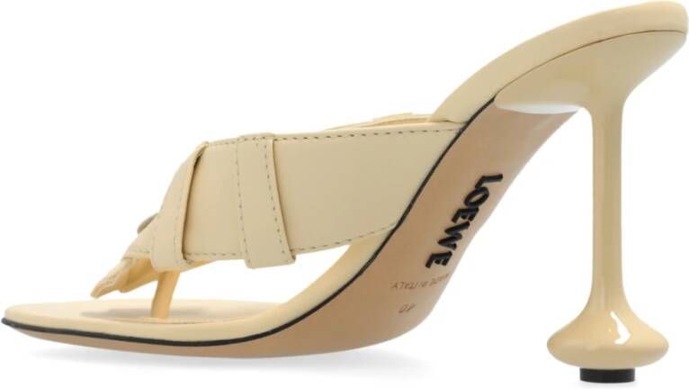 Loewe Sandalettes met hak Beige Dames