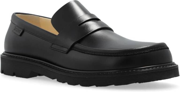 Loewe Schoenen Blaze type loafers Black Dames