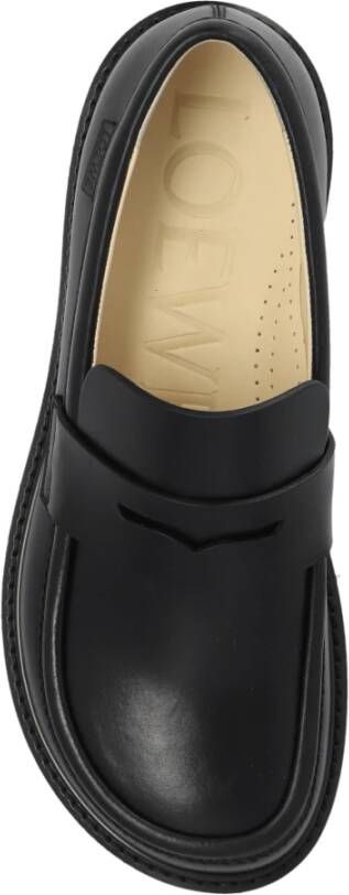 Loewe Schoenen Blaze type loafers Black Dames