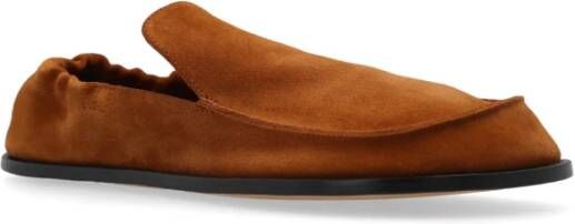 Loewe Suede Flex loafers Brown Heren