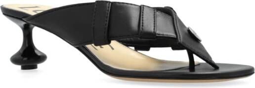 Loewe Toy hak sandalen Black Dames