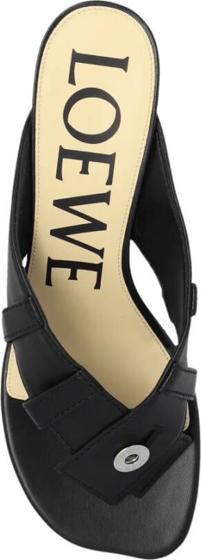 Loewe Toy hak sandalen Black Dames