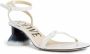 Loewe Witte Leren Sandalen Elegante Stijl White Dames - Thumbnail 2