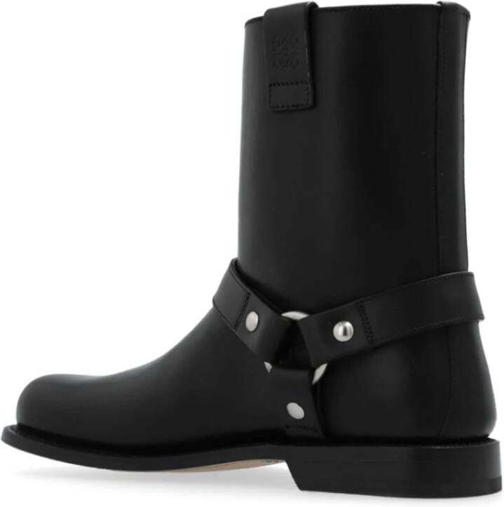 Loewe Zwarte Campo Bikerlaarzen Black Dames