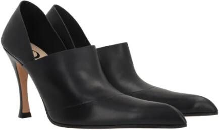 Loewe Zwarte leren stilettohakken Black Dames