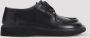 Loewe Zwarte Leren Veterschoenen Black Heren - Thumbnail 2