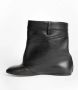 Loewe Zwarte Nappa Leren Lage Laars Black Dames - Thumbnail 2