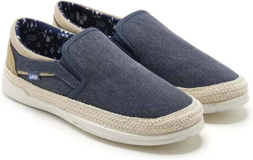 Lois Loafers Blue Heren