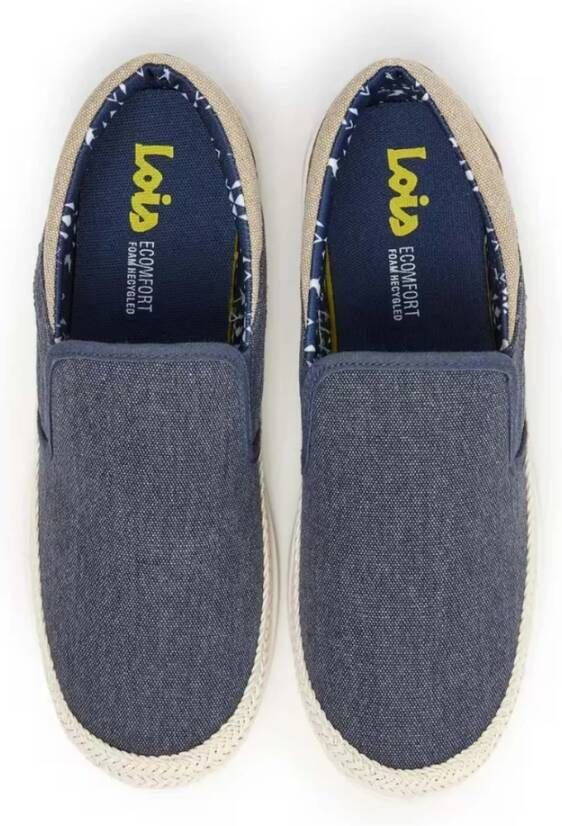 Lois Loafers Blue Heren