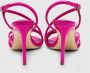 Lola Cruz Fuchsia Hoge Hak Sandalen Roze Dames - Thumbnail 6