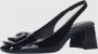 Lola Cruz Elegant Hondje Pumps Black Dames - Thumbnail 3