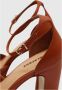 Lola Cruz Cuero Tan Hoge Hak Sandalen Bruin Dames - Thumbnail 4