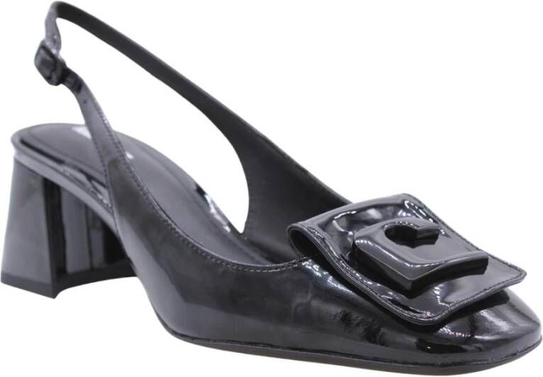 Lola Cruz Elegant Hondje Pumps Black Dames