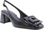 Lola Cruz Elegant Hondje Pumps Black Dames - Thumbnail 14