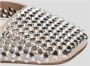 Lola Cruz Slingback met vierkante neus en strass-applicaties Beige Dames - Thumbnail 2