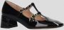 Lola Cruz Zwarte Leren Sandalen Black Dames - Thumbnail 2