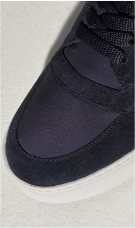 Loro Piana Blauwe Walk Sneakers met Platformzolen Blue Heren