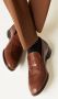 Loro Piana Bruine Klassieke Mocassin met Dubbele Stiksels Brown Heren - Thumbnail 2