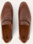 Loro Piana Bruine Klassieke Mocassin met Dubbele Stiksels Brown Heren - Thumbnail 6