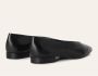 Loro Piana Zwarte Ballerina's van Kalfsleer Black Dames - Thumbnail 4