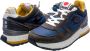 Lotto Blauw en Bruin Leren Schoenen Tokyo Shibuya Blue Heren - Thumbnail 2