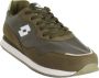 Lotto Groene hardloopsneakers PU-leer Green Heren - Thumbnail 2