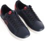 Lotto PU Evo Leren Sneakers Blauw Blue Heren - Thumbnail 2