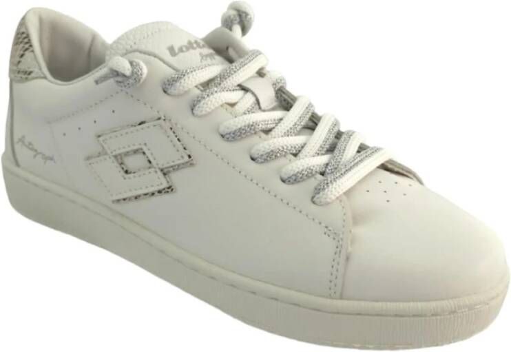 Lotto Slangenprint Autograph Sneakers White Dames