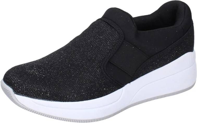 Lotto Textiel Loafers voor Vrouwen Black Dames