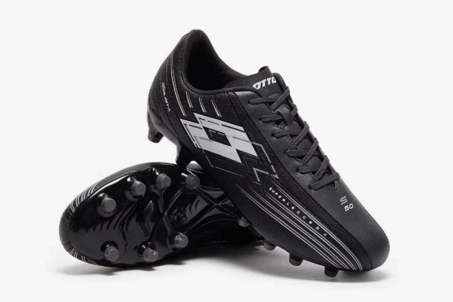 Lotto Voetbalschoenen Stadio 705 FG Black Heren