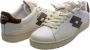 Lotto Witte leren Autograph Stripes 2 schoenen White Heren - Thumbnail 2