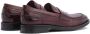 Lottusse Burgundy Calfskin Orwell Band Loafers Mocasin Red Heren - Thumbnail 3