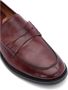 Lottusse Burgundy Calfskin Orwell Band Loafers Mocasin Red Heren - Thumbnail 4