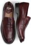 Lottusse Burgundy Calfskin Orwell Band Loafers Mocasin Red Heren - Thumbnail 6