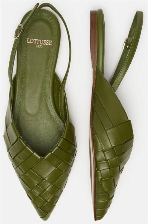 Lottusse Carla Sandals Destalonado Green Dames