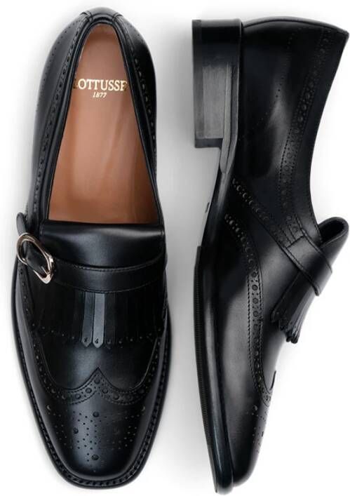 Lottusse Deia Monk Loafers Black Dames