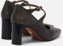 Lottusse Groene Kalverenleren Smithson Cross Straps Pumps Salon Green Dames - Thumbnail 3