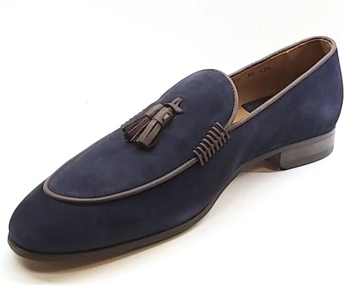 Lottusse Loafers Blue Heren