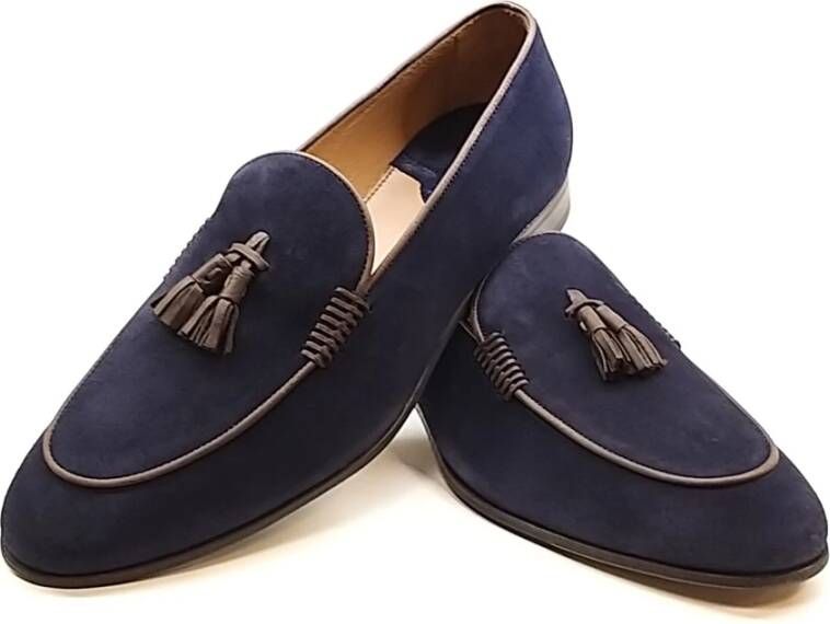 Lottusse Loafers Blue Heren