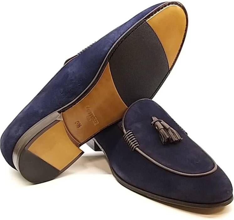 Lottusse Loafers Blue Heren