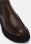 Lottusse Mocha Calfskin Covent Elastic Ankle Boots Brown Heren - Thumbnail 4