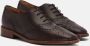 Lottusse Mocha Kalfsleer Deia Derby Brogue Pala Vega Trapado Brown Dames - Thumbnail 2