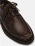 Lottusse Mocha Calfskin Harbour Derby Loafers Moccasin Brown Heren - Thumbnail 4