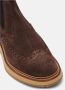 Lottusse Mocha Calfskin Harbour Elastic Ankle Boots Brown Heren - Thumbnail 4