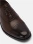 Lottusse Mocha Calfskin Lutton Oxford Shoes Brown Heren - Thumbnail 4