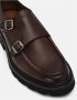 Lottusse Mocha Calfskin Murphy Double Buckle Shoes Brown Heren - Thumbnail 4