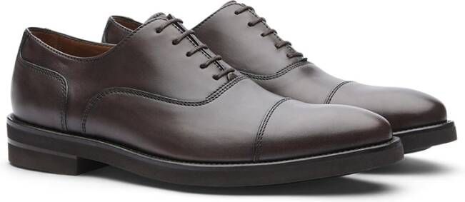 Lottusse Oxford Straight Toe Business Schoenen Brown Heren