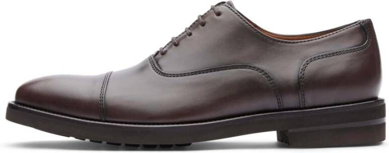 Lottusse Oxford Straight Toe Business Schoenen Brown Heren