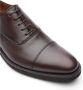 Lottusse Oxford Straight Toe Business Schoenen Brown Heren - Thumbnail 8